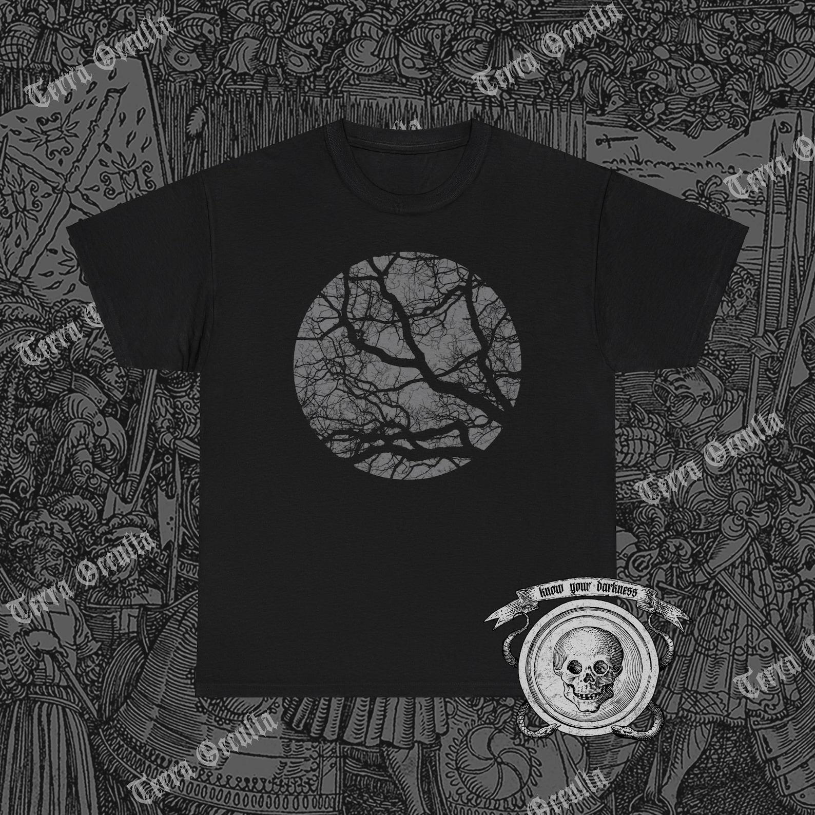 Tree Branches Shirt, Trees, Dark Forest, Twigs, Forest Lover L