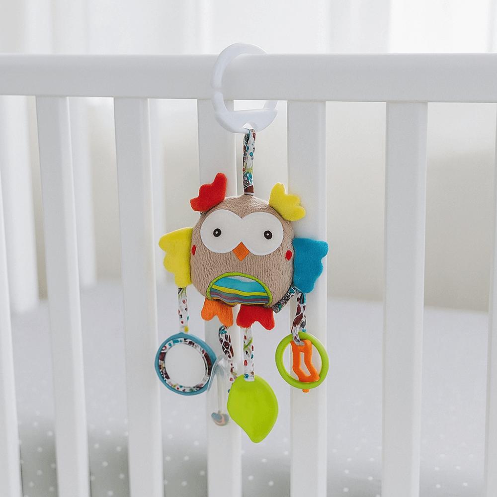 Cute Design Baby Rattle Toys Bell Toys Infant Crib Pendant Soft Stroller Hanging Toys  Newborn
