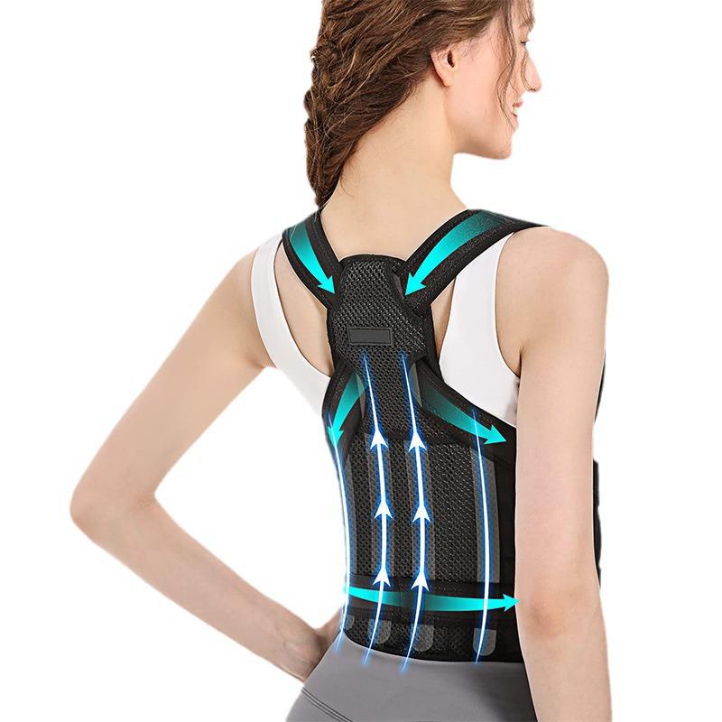 Breathable Invisible Posture Corrector Support – Anti-Hunchback Spine Strap for Adults