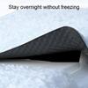 Winter Cotton Wool Car Cover Car Magnetic Windshield Snow-proof Cover Windproof Protection Universal SUV Truck Window Cover