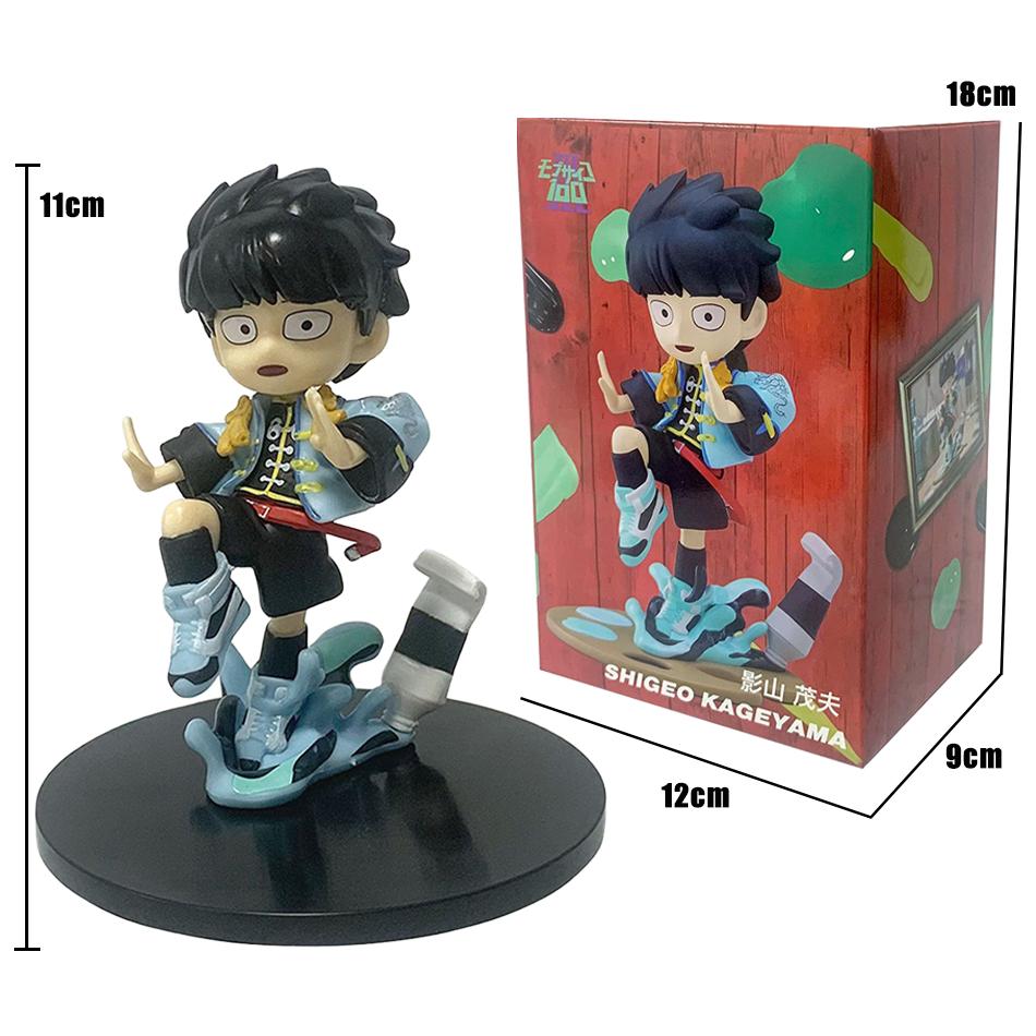 NEW  11cm Mob Psycho 100 Figure Shigeo Kageyama Arataka Reigen Action Figure Toys PVC Model Doll Collector Kawaii Birthday