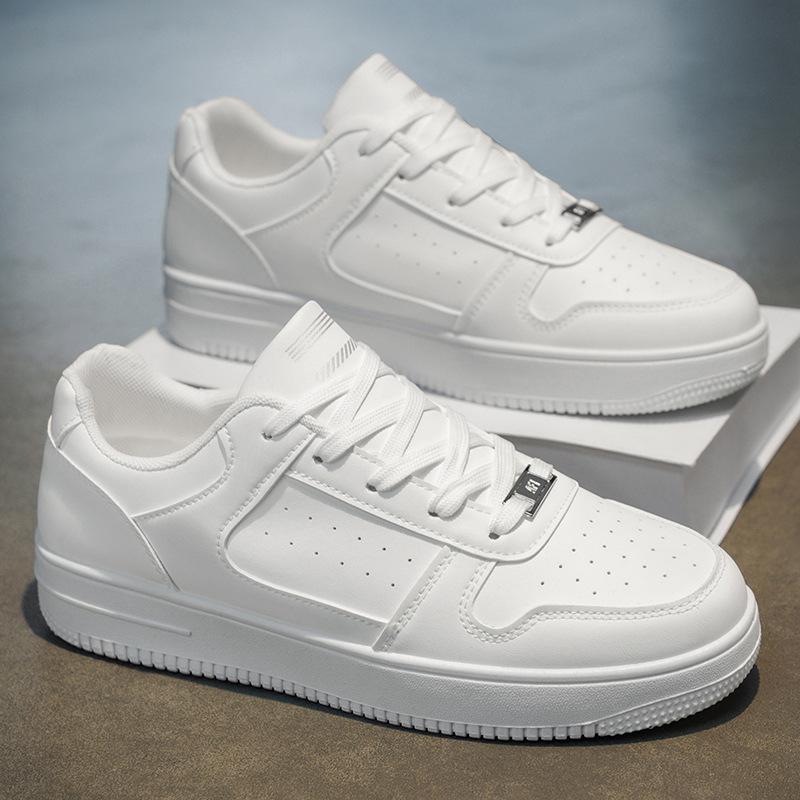 Men's Shoes Autumn New Breathable Boy Student Versatile Platform Sports Leisure Low-top Board Shoes for Men