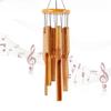 Outdoor Bamboo Wind Chime With Handcrafted Design For Garden Decor