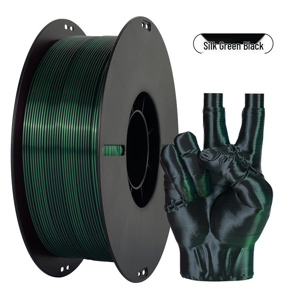 Filamento para Impressão 3D PLA Bicolor Ornamento de Dragão, 1KG - Acabamento Seda