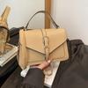 Vintage 2 New Fashion Casual Simple Casual Belt Decorative One Shoulder Crossbody Handheld Women's Small Square Bag