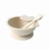 Silicone Baby Feeding Set with Spoon and Suction Bowl - First Stage Silicone Plate for Toddlers