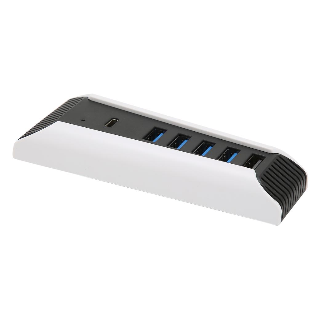 5 In 1 USB Hub HighSpeed Expansion Adapter with USB2.0 TypeC Ports for PS5 Console