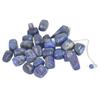 25Pcs Rune Stones Healing Balanced Chakras Peaceful Mind Lettering Crystal with Bag Pendulum for