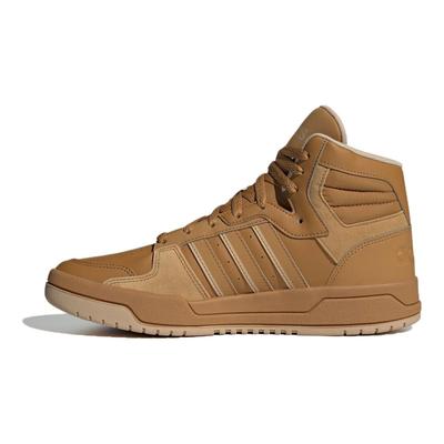 Neo Entrap Mid Round Toe Lace-Up Slip-Resistant Durable High-Top Skate Shoes Unisex Sneakers Brown ID6008