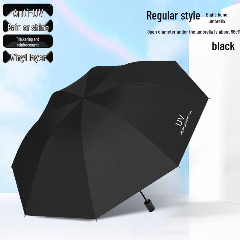 Parapluie Pare-Soleil Double Usage Extra Large: Épais, Renforcé, Pliable pour le Soleil et la Pluie