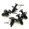 120x Mixed Auto Car Fastener Clip Plastic Push Rivet Pin 6-10mm Hole Universal