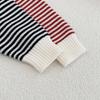 New Boys Baby 100% Cotton Striped Bear Bodysuit for Spring/Autumn