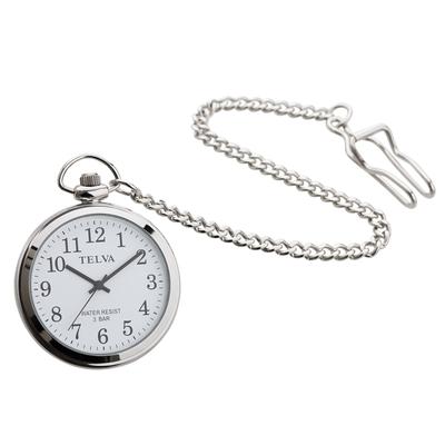 [Clefer] Analoog Zakhorloge voor Heren, Eenvoudige Stijl, Quartz Uurwerk, Zilver, TE-AM153-WTS