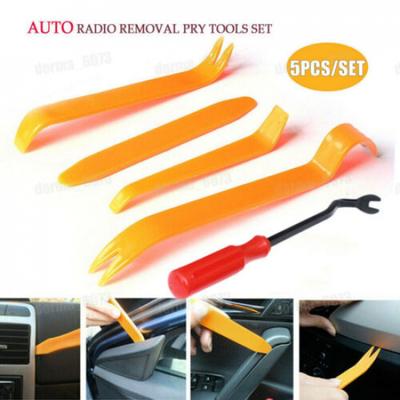 5pcs Universal Car Trim Removal Tool Interior Door Panel Clip Fastener Removal