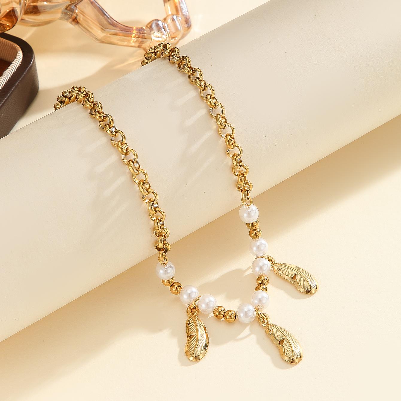

Atoztide Gold Color Shell Conch Necklace for Women Stainless Steel Ceramic Fish Pendant Multiple Styles Necklace Jewelry Gift