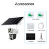8PM Solarkamera 4K Dual-Objektive 4G Sim Wifi Außen Dual-Objektiv PIR Personenerkennung IP66 Wasserdicht CCTV Videoüberwachung