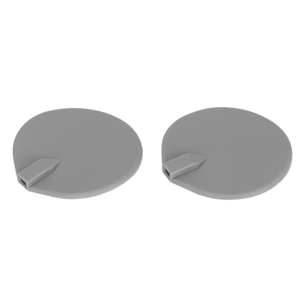 2Pcs Electrode Pads 95mm Round Soft Comfortable Silicone Physiotherapy Accessories