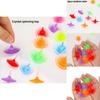 Crystal Spin Gyroscope Toy For Children With Colorful Water Design For Kids Gift And Educational Play