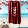 Hapoel Jerusalem Print Beach Towel, Large Soft Quick Dry Towel for Beach Camping Swimming