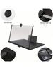 Foldable Phone Screen Magnifier Stand, Convert Smartphone To Tablet, Hands-Free Viewing, Eye Protection Design, Portable Design