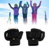 2 PEÇAS Luvas Aquecidas por USB Luvas de Tricô com Aquecimento Dupla Face Temperatura Luvas Térmicas