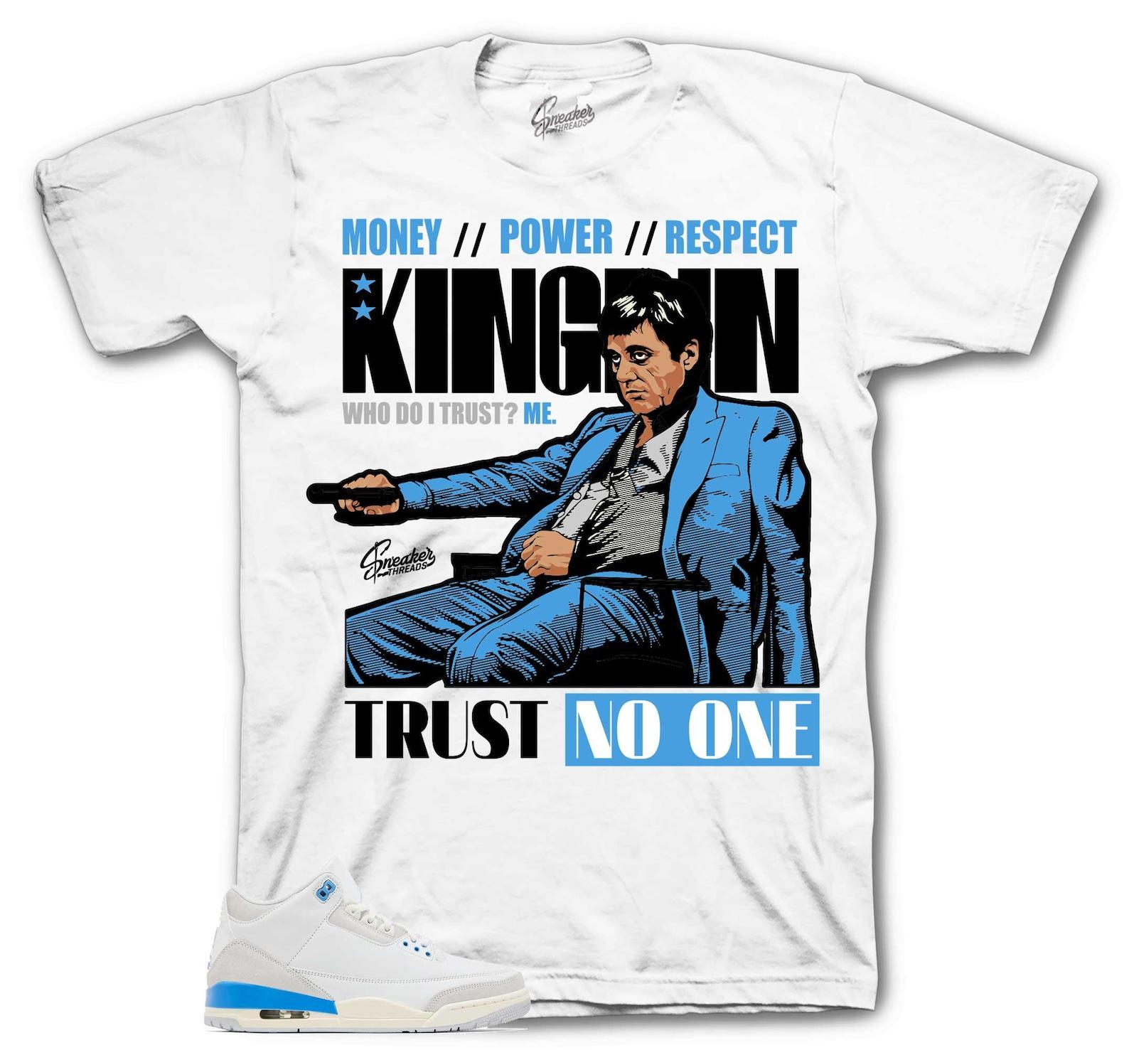 Shirt To Match Retro 3 Lucky Shorts AJ3 - Trust Issues Sneaker Tees S