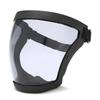 High-Definition Transparent Protective Face Shield - Anti-Droplet, Dustproof, Protective Riding Goggles.