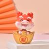 New Year Dragon Mascot Lucky Cartoon Shaking Head Doll Car Interior Decoration Ornament