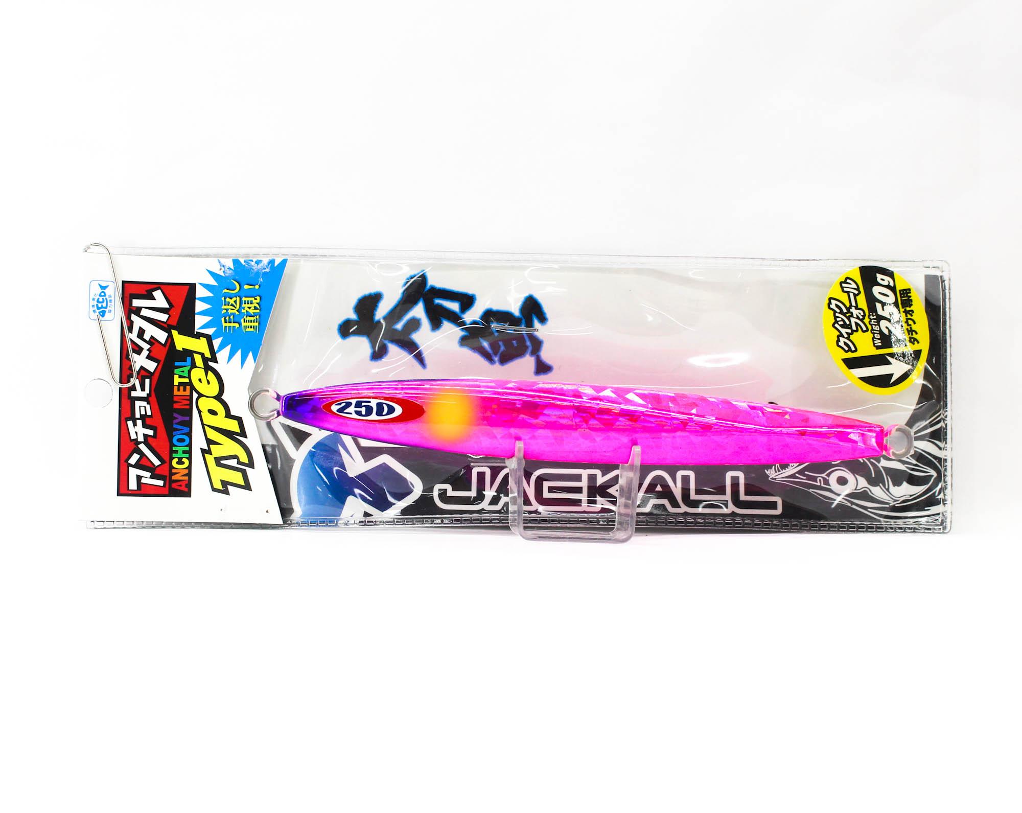 

Jackall Metal Jig Anchovy Type 1 Standard 250 грамм Saber Pink (4972)