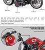 Dreamy Alloy Motorcycle Model 1:12 with Sound & Light Effects - Pull-Back Toy for Kids