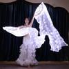 Classical Stage Performance Fan Glowing Folding Hand Fan Creative Long Silk Fan  Music Disco