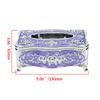 Elegant Tissue Box Cover Chic Napkins Case Holder Hotel Home Desktop Organizer