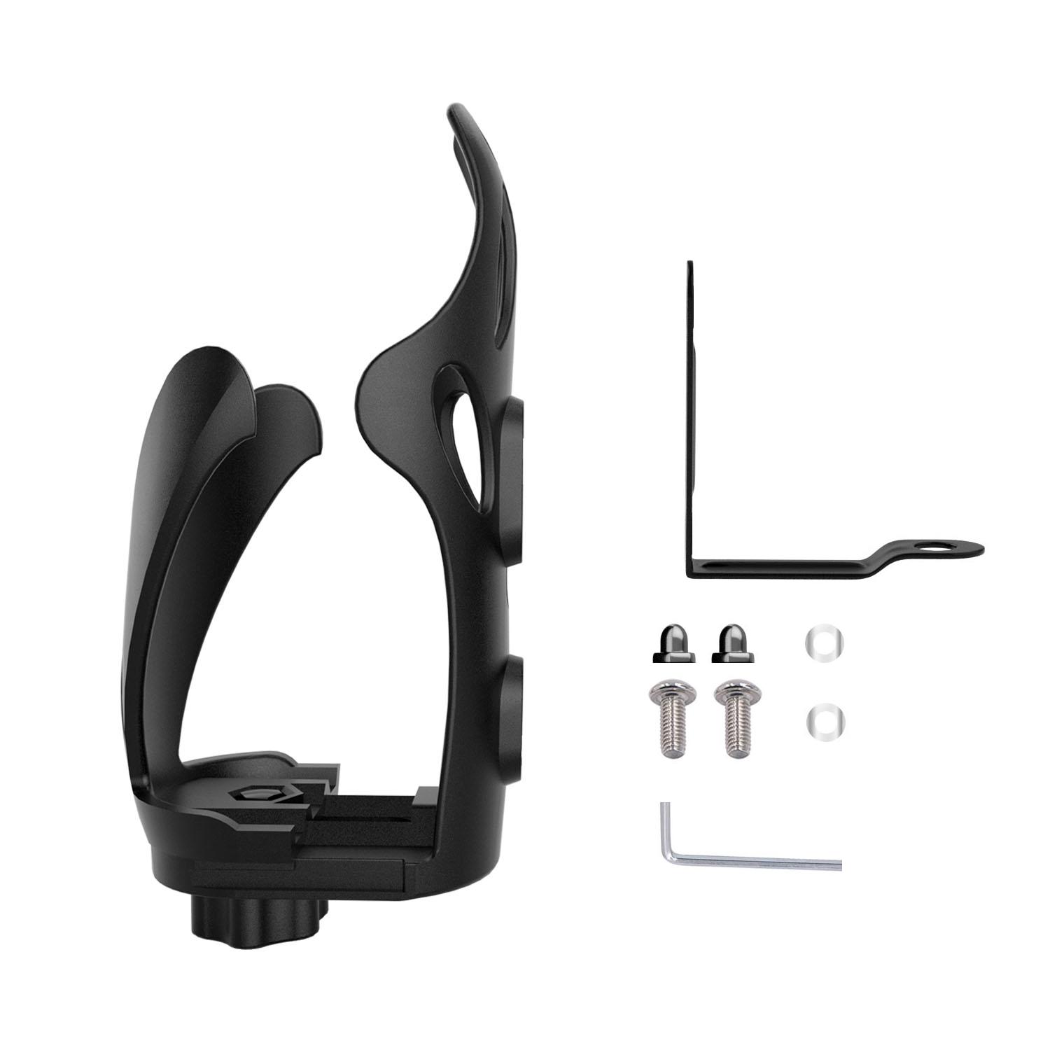 

1 комплект держателей для велосипедных чашек, удобная стойка для бутылок, износостойкий держатель для бутылок, стойка для велосипедных аксессуаров, держатель для велосипедных бутылок, держатель для велосипедных бутылок 17.4*8.3cm чёрный