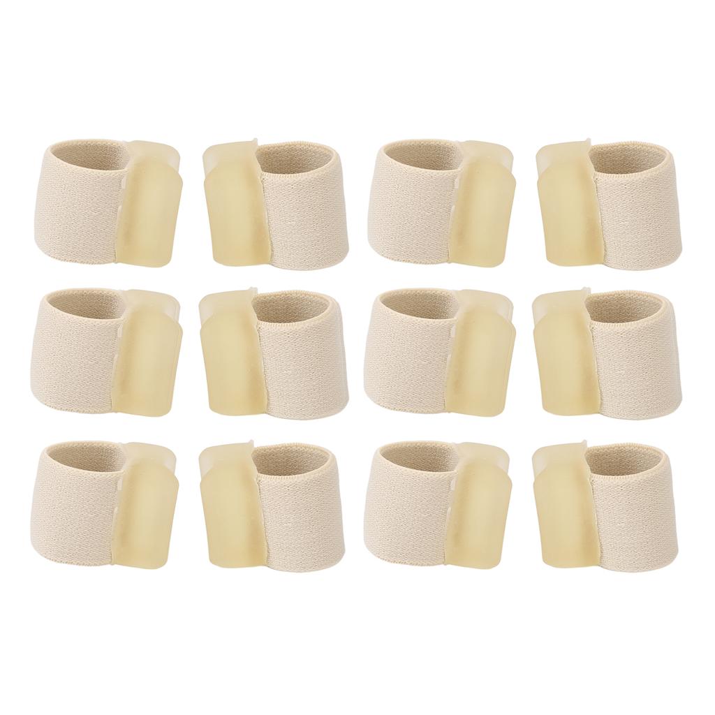 10 Pair Toe Separator Elastic Prevent Rubbing Pressure Relief Big Toe Spacer for Overlapping Toe Hammertoe