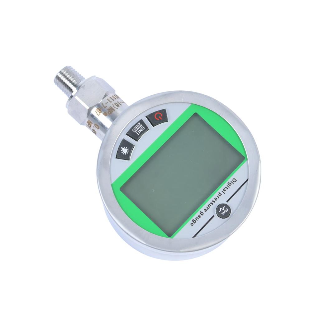 Digital Pressure Gauge 80MPA-16MPA Water Pressure With NPT1/4 G1/2 Interface 1 Year Warranty Accuracy Backlight Hydraulic Gas