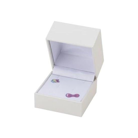 White Clover Hello Kitty 45th Anniversary Necklace Open Heart Sanrio Pendant Pink Gold Ladies SA45KT-N002PG