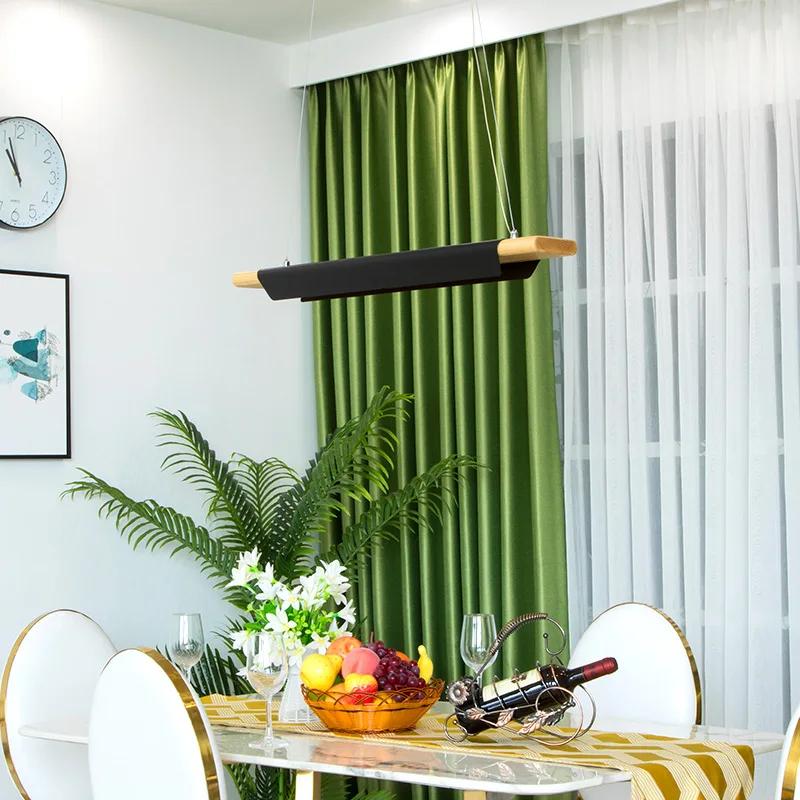 Simple light luxury living room chandelier dining coffee shop hardware creative lamps exhibition hall led