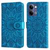Portemonnaie-Hülle für vivo - Leder/PU, Blau