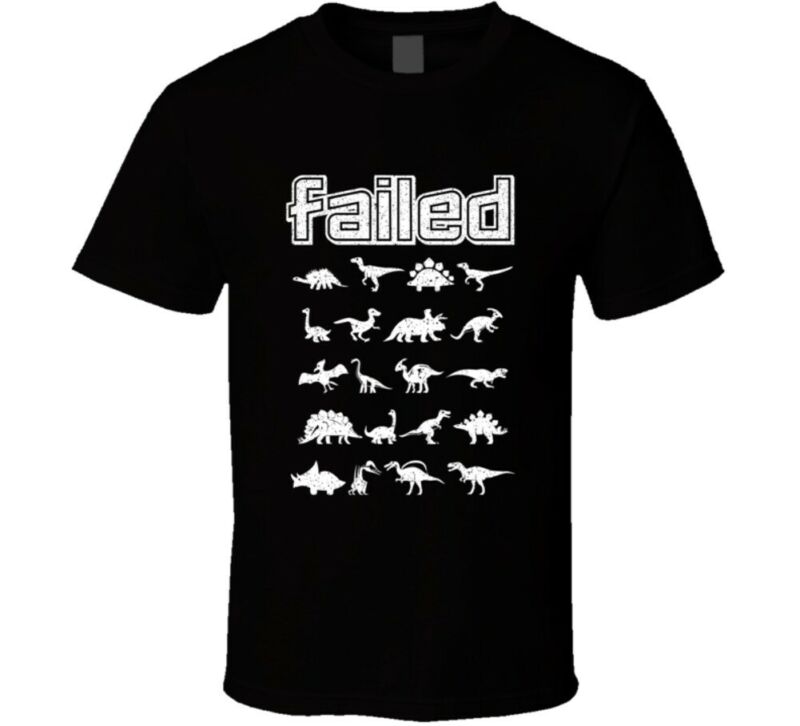 Buy Funny Graphic Tees Mens Womens Failed Dinosaur T Rex Leisure Men