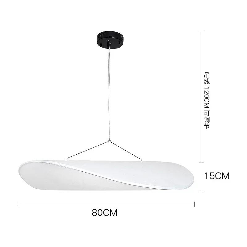 Nordic  Handmade Silk Led Chandelier Living Dining Room Bar Home Decor Bedroom Pendant Lights Loft Hanging Lamp Fixture