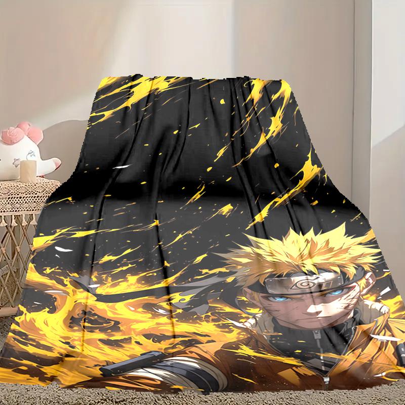 1pc naruto Blanket, Cozy Printed Throw Blanket, A Heartfelt Gift for Your Family and Friends