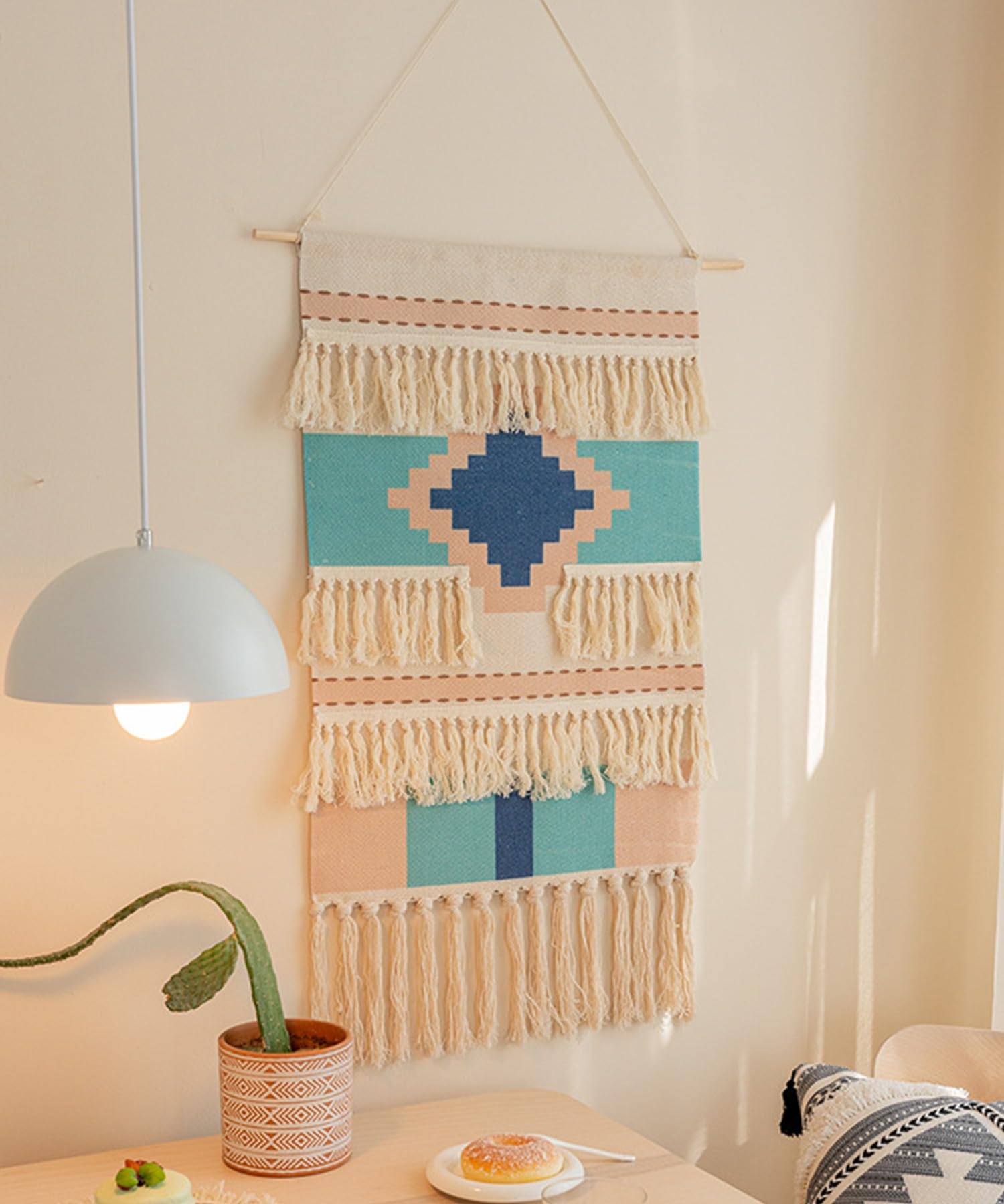 

Стильный настенный тканевый гобелен в корейском стиле, корейский тканевый постер, корейский настенный дисплей для интерьера, богемный настенный декор, 49,5 x 87 см (Другое 1)