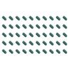 50 Pcs 12mm Carp Fishing Hose Set PE Cylinderic Fishing Hoses Cap Cap Fishing Gear Accessories