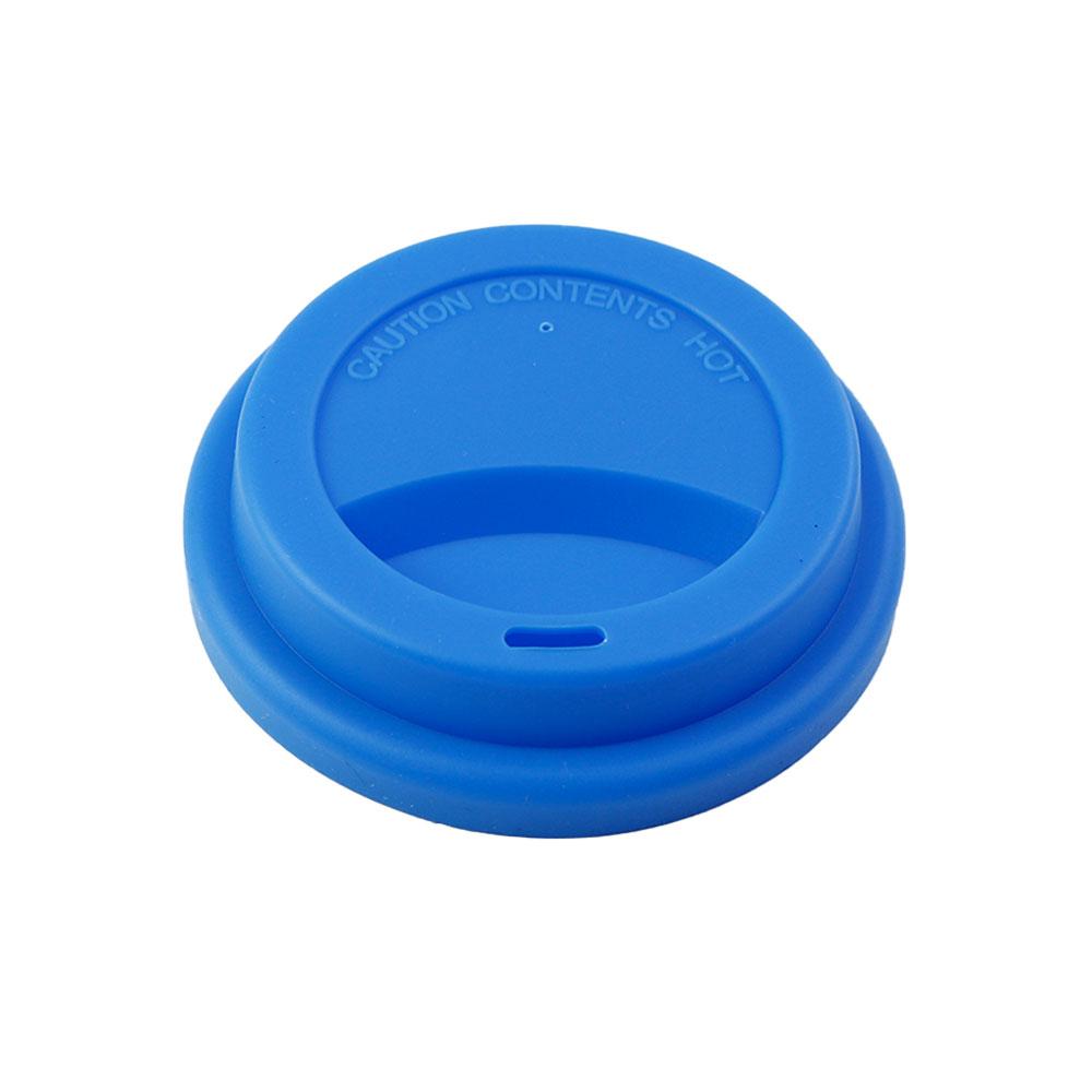 8.5-9.0cm Universal Reusable Silicone Cup Lids Fresh Cover Silicone Insulation Anti-Dust Cup Cover Coffee Mug Lids Cup Sleeve
