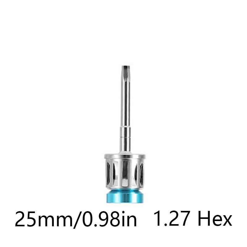 Zestaw wkrętaków do implantów dentystycznych, Precyzyjne narzędzia naprawcze z główką Phillipsa z ręcznym kluczem dynamometrycznym, Metalowa konstrukcja, Profesjonalne