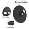 Lawn Mower Wheel Protection with 2 Pack Dust Covers Compatible with HU Series