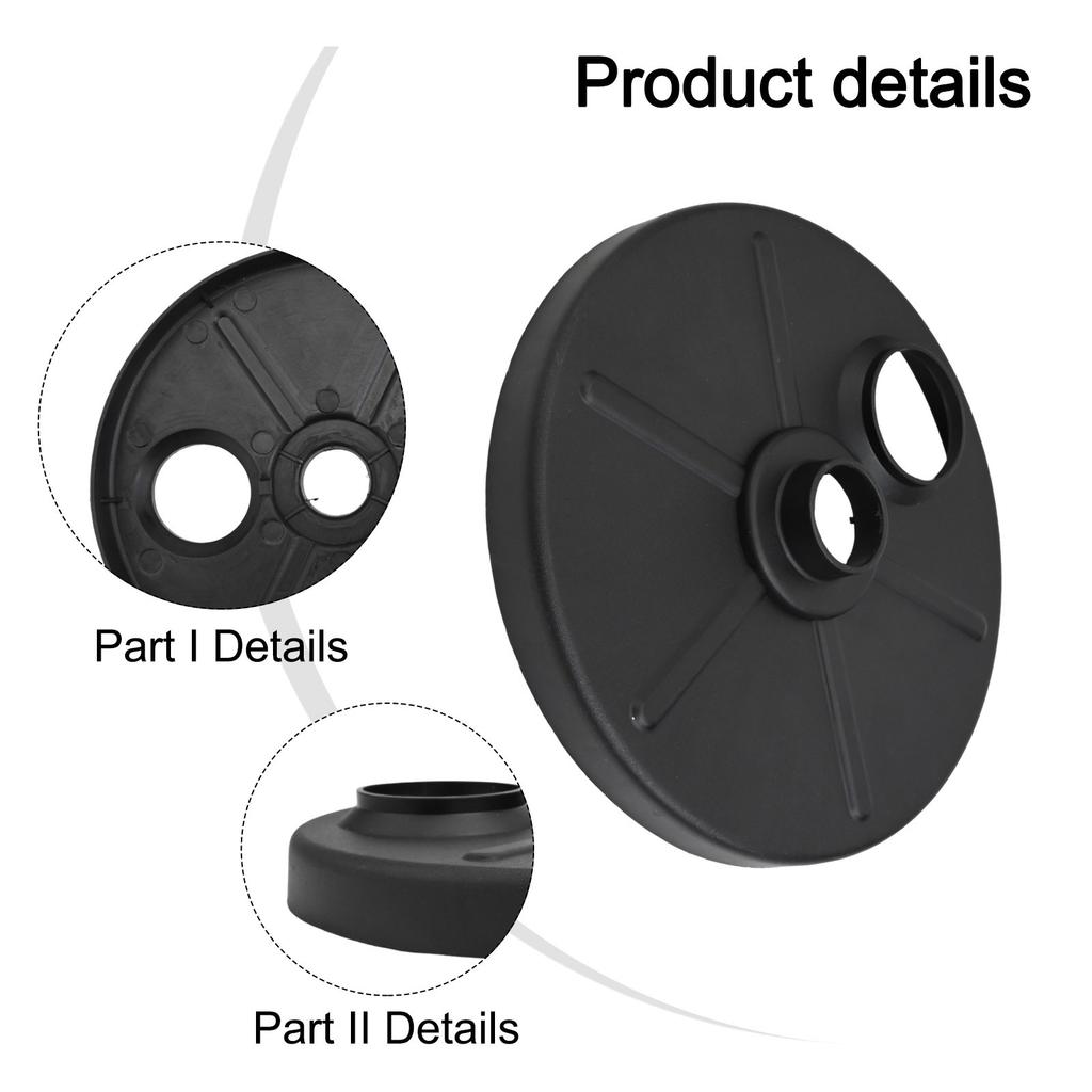 Lawn Mower Wheel Protection with 2 Pack Dust Covers Compatible with HU Series