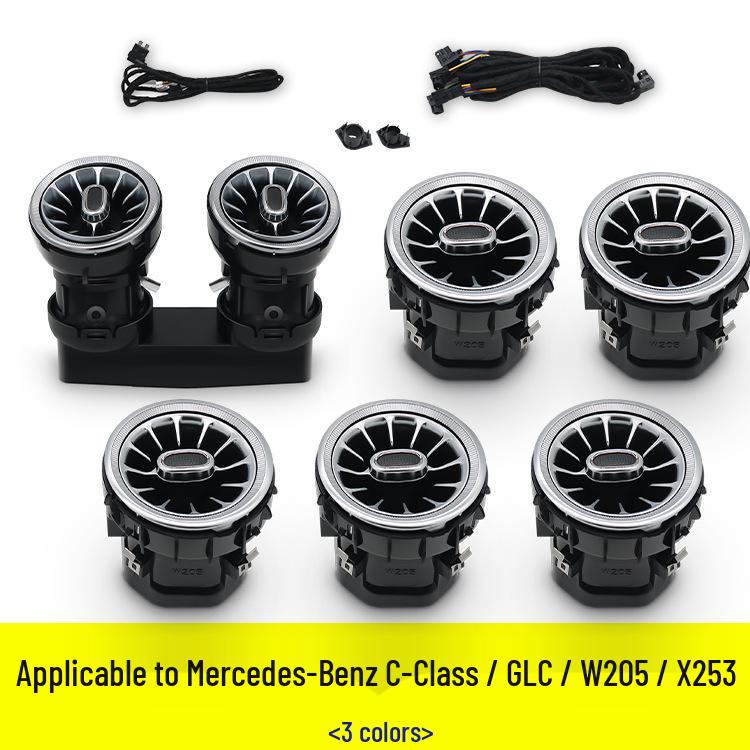 Mercedes-Benz C-Class/GLC Ambient Air Outlet Light Accessory for Interior Enhancement