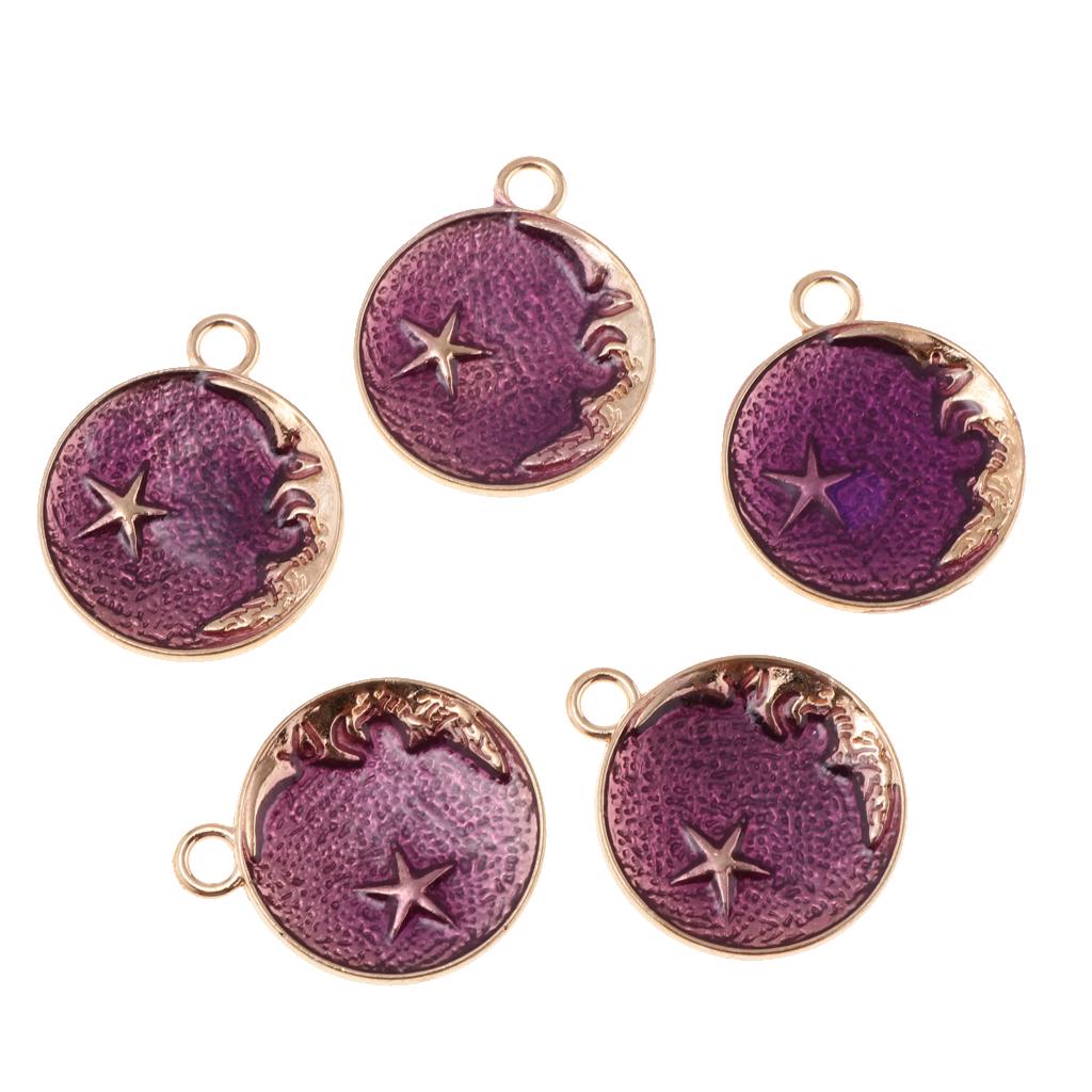 

DIY Ювелирные Изделия Ручной Работы Луна Звезда Кулон Ожерелье Серьги Аксессуары Зеленый