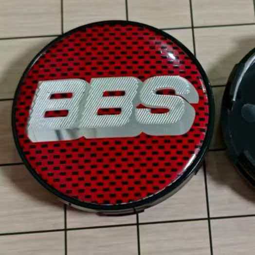 4ks emblem BBS Krytka náboje kola Vnější průměr 56mm 60mm 65mm zakřivený povrch Krytka středu kola auta Hub pro středové krytky kol auta
